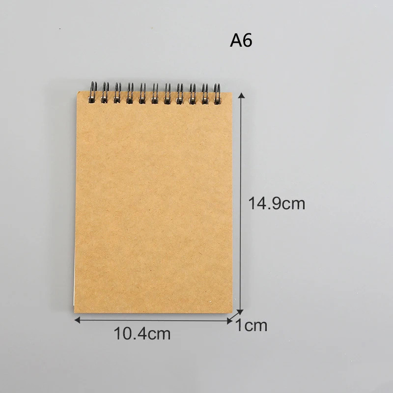 Sketchbook Drawing Book Art Book Hand-Drawn Book Blank Thickened Coil Loose-Leaf