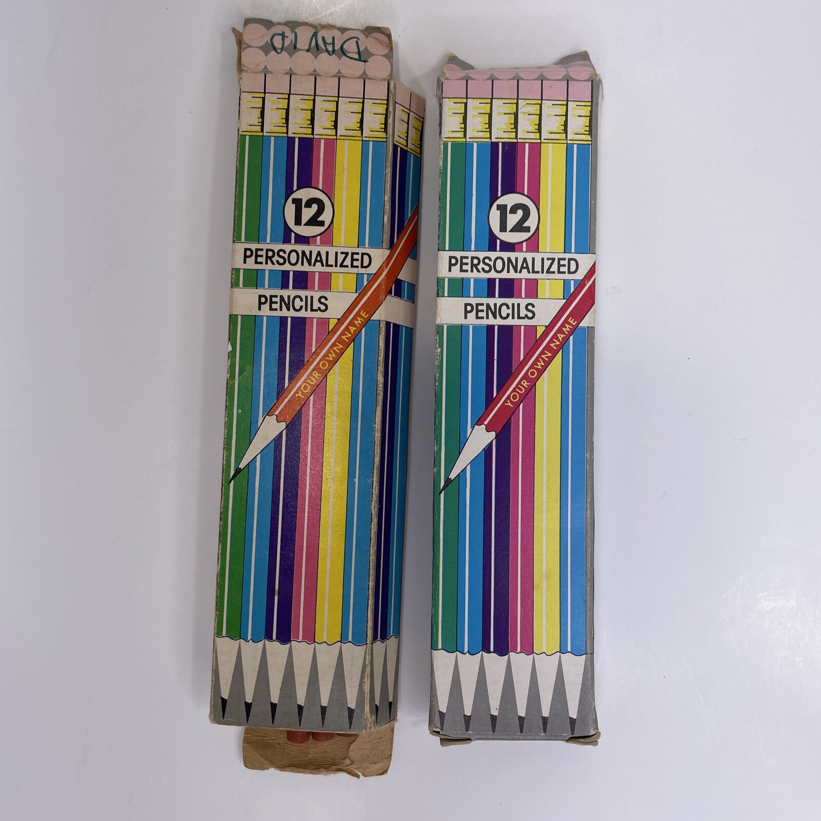 Lot Of 19 Vintage 1970’s Made In Canada ‘John Clark’ Personalized Pencils NIB