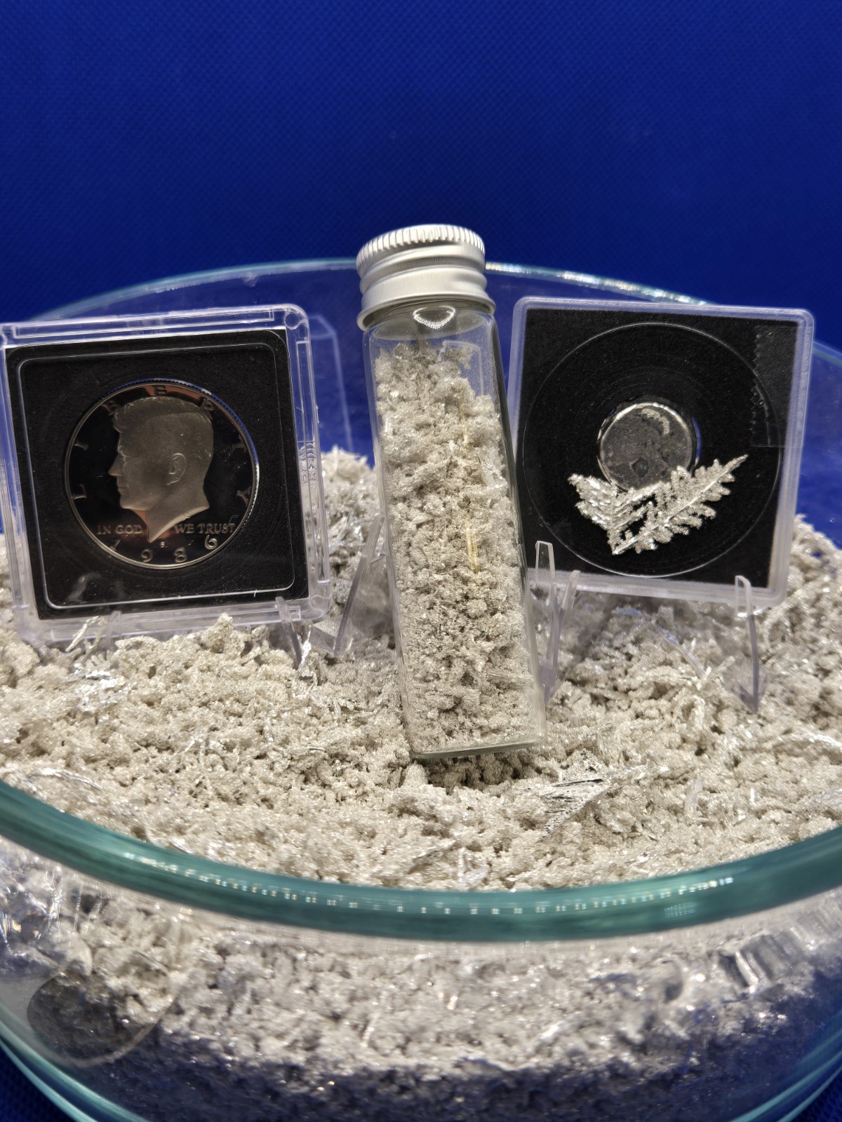 ❄️Pure Silver Bullion 1 Troy Oz .9999 Pure Fine Silver Crystal -“Double Refine”