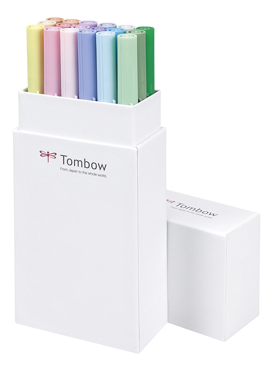Tombow Dual Brush Pens Pastels – Pack of 18 Colors (ABT-18P-5)