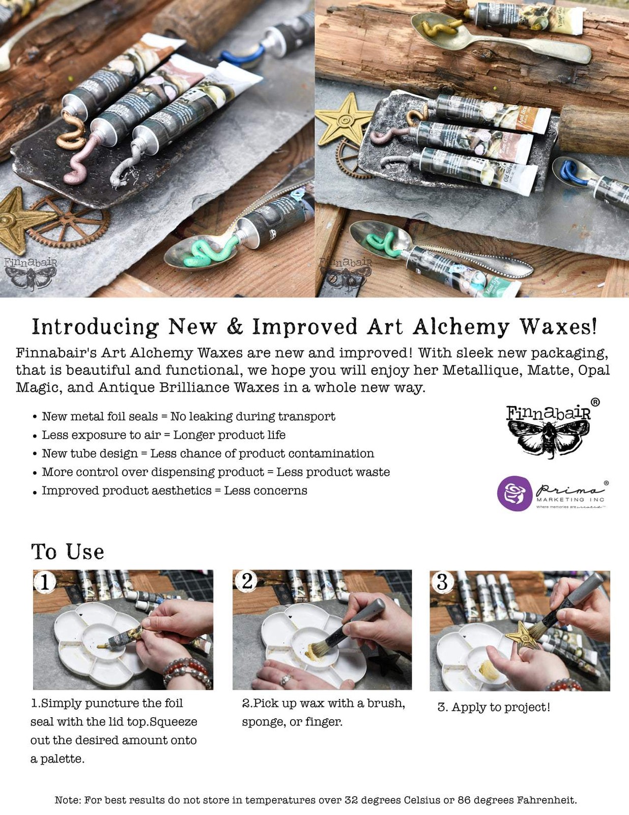 Patina Blue | Matte Wax | Gilding Wax | Finnabair | Redesign with Prima