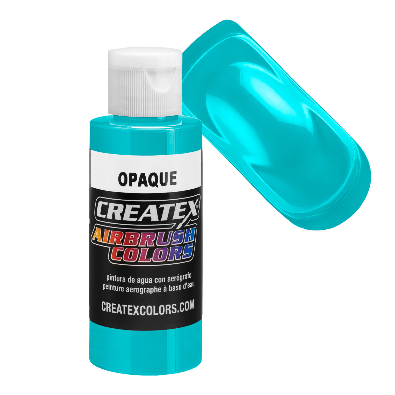 2oz Createx Opaque Aqua 5206 – 2Z Airbrush Paint Color – Art