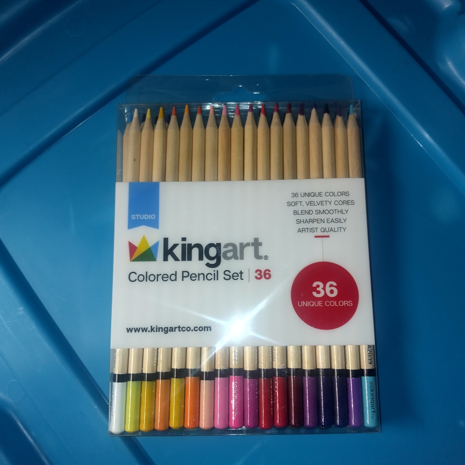 313-36 Artist Quality 36 Ct. Watercolor Pencil Set, 36 Unique Highly
