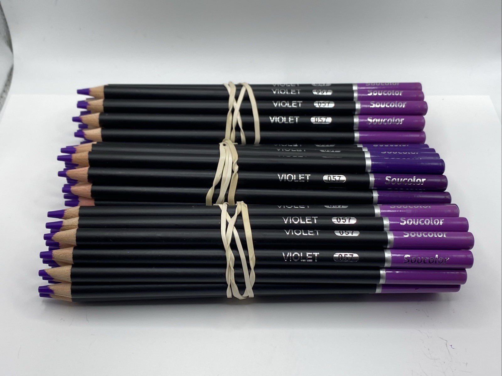 057 VIOLET (60 Count) – Soucolor Colored Pencils – 4.0 mm Soft Core
