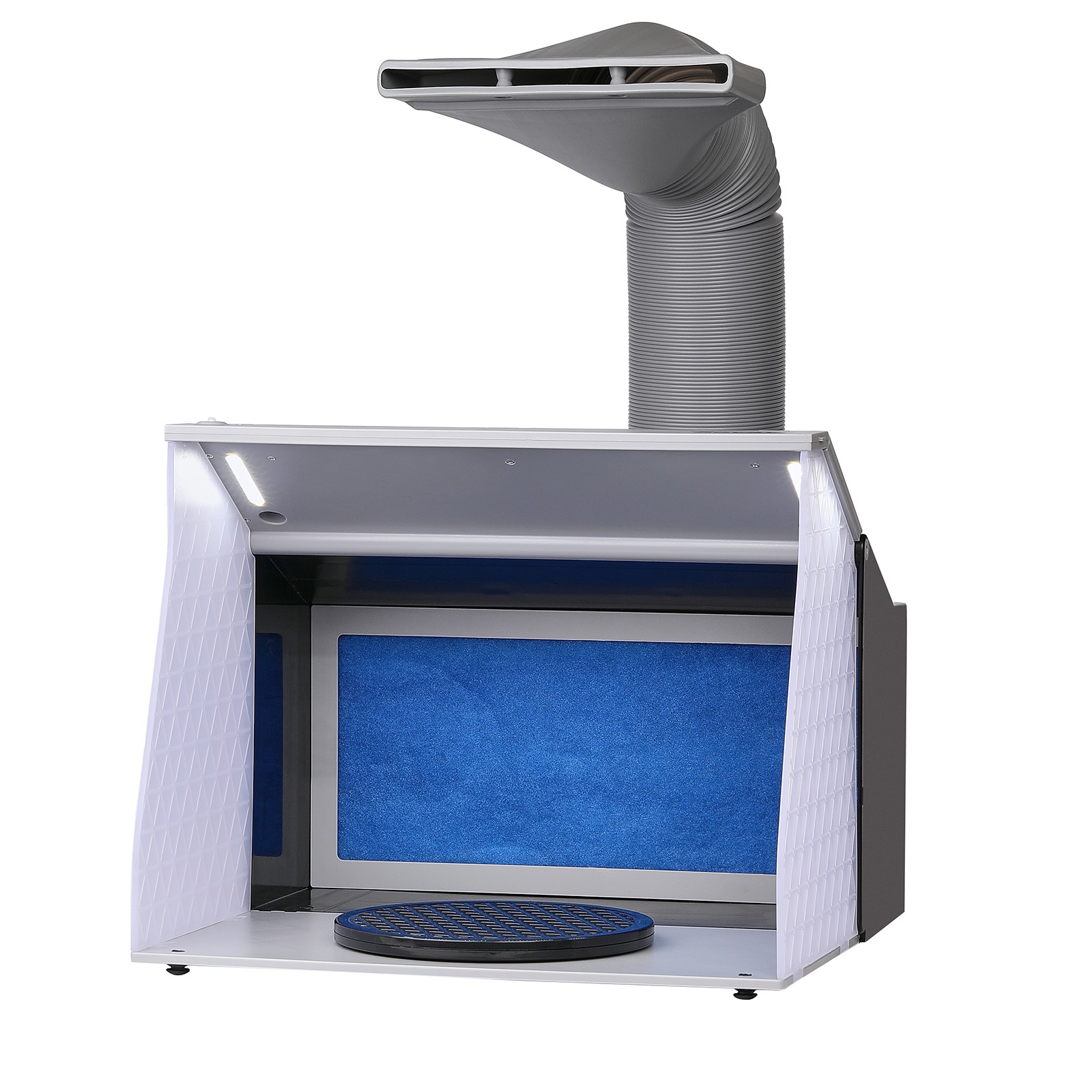 VEVOR Airbrush Spray Booth Portable Hobby Airbrush Paint Spray Booth Dual Fans