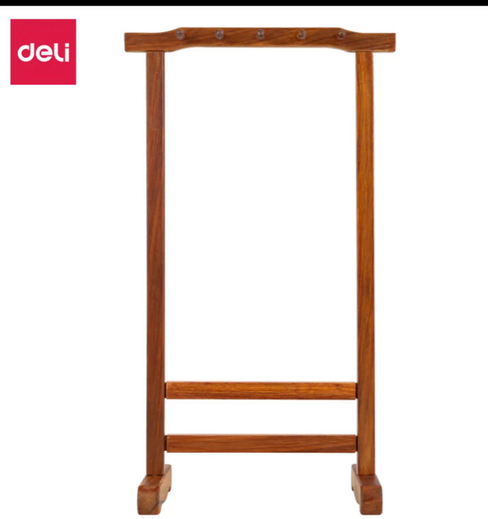 花梨木毛笔架 耐磨古风 拼装实木笔挂 （390*85cm) Calligraph Brush Holder (390*85CM) , US Seller