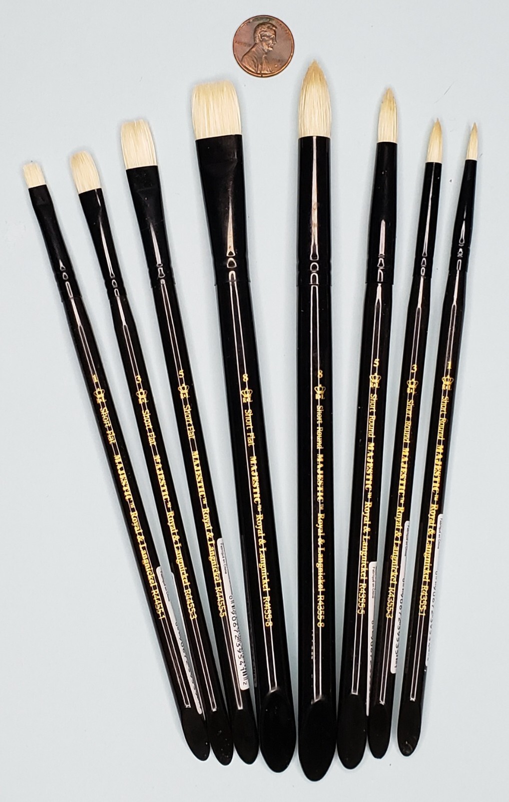 RMAJ-SH Royal Majestic Short Round – Short Flat Drybrush Bristle Set