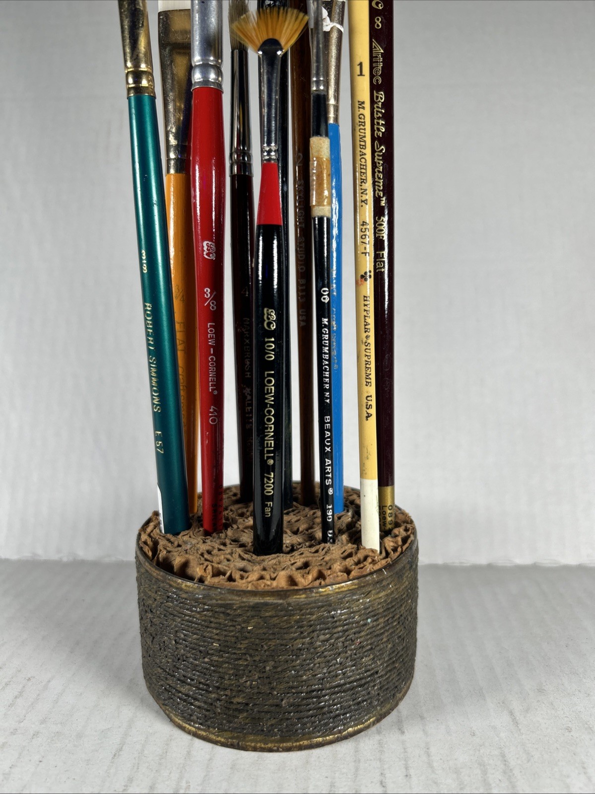 W. Germany Simmons Leow Winsor & Newt Grumbacher & More Brush Lot Of 95+ Vintage