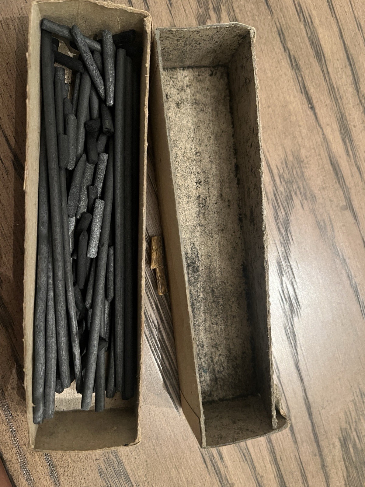 Vintage Charcoal Sticks 5-7mm Diameter Unknown Brand See Pictures