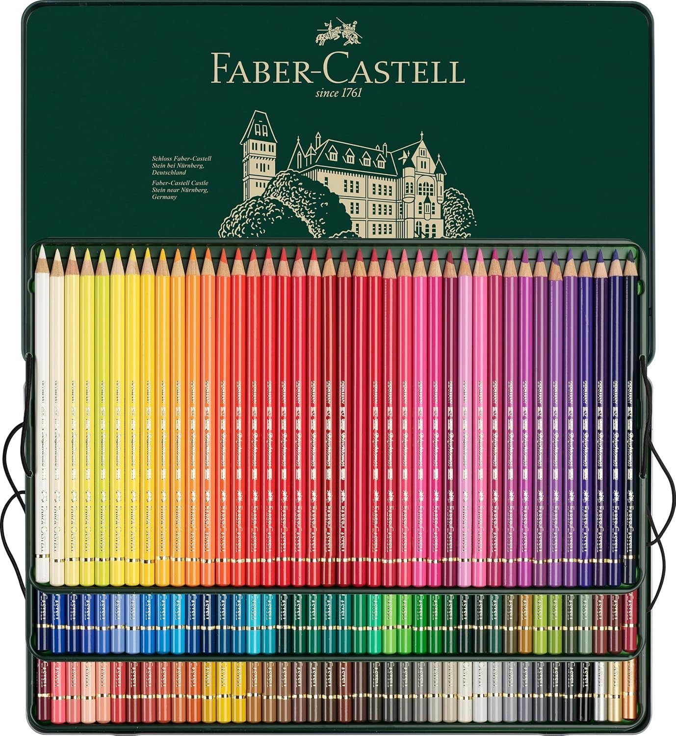 Professional Quality Color Pencils Tin – 120 Colors