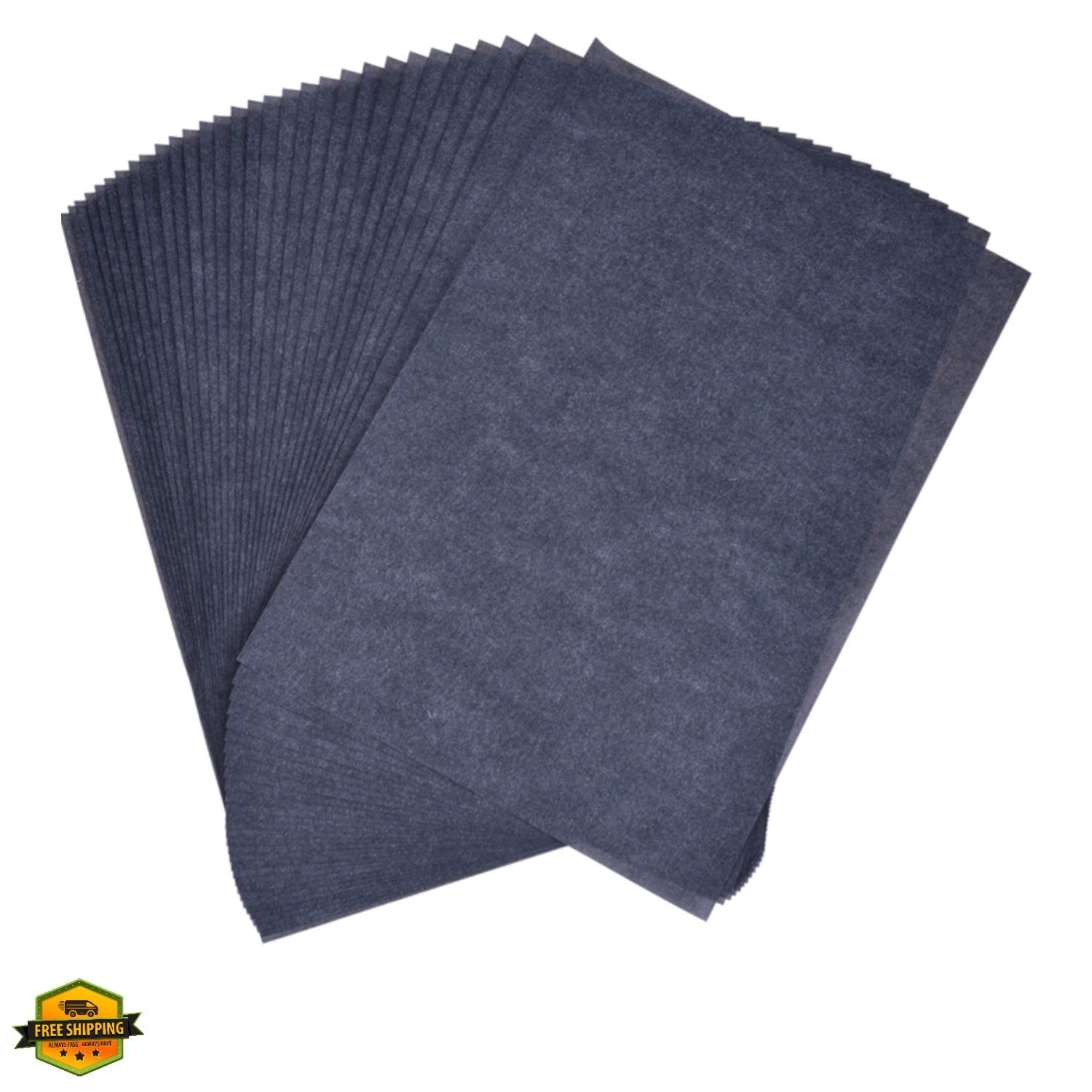 30 Pack Carbon Papers for Tracing, Graphite Carbon Copy Tracing Paper for Can…