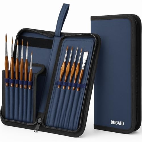 Short Paint Brush Holder & Organizer 5.4×10.7 Medium 5.4×10.7 inches Blue
