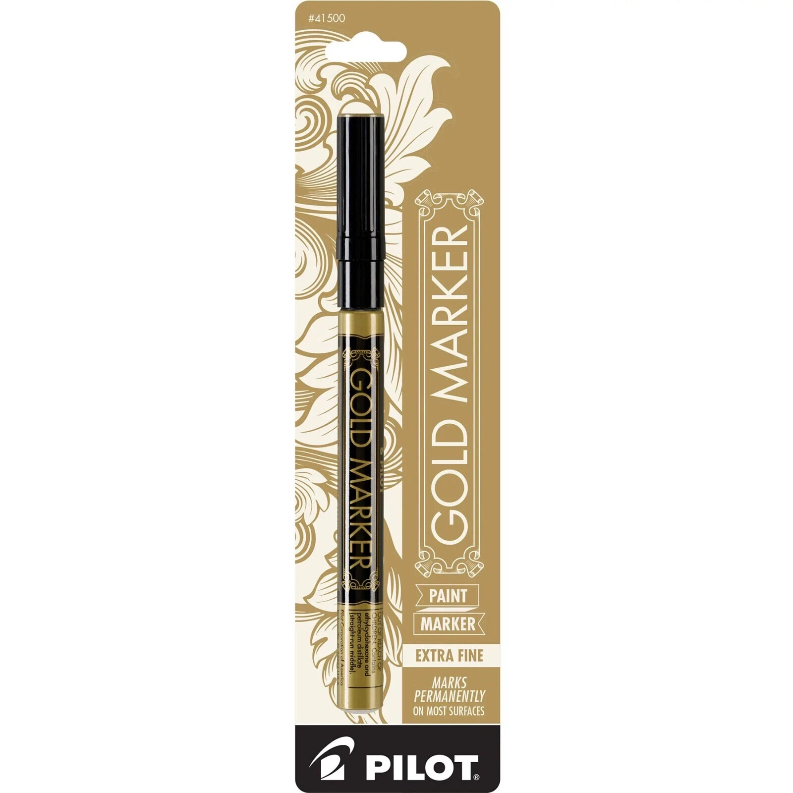 Pilot Gold Paint Marker 41500 0.5mm Extra Fine Point