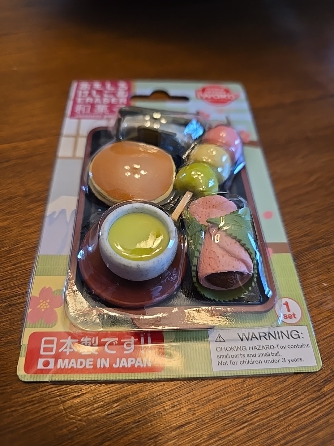 US Seller 1x iwako Eraser Set – Sushi / Sweets / Dinosaurs – Made in Japan