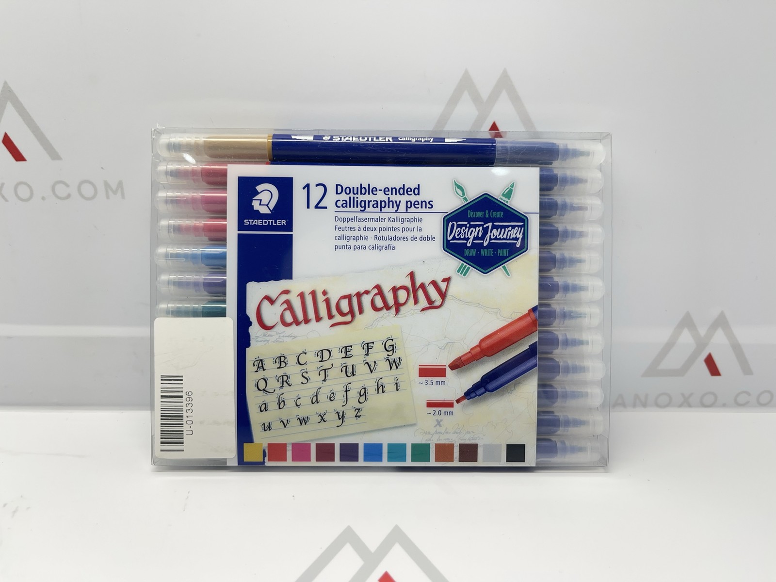 Staedtler Double Ended Calligraphy Duo Markers, Assorted Colors, Set o