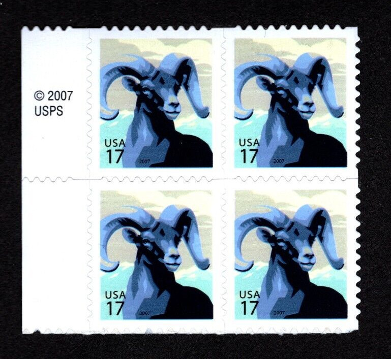 2003 CHOICE Plate or USPS/Copyright Blocks 4138! MNH US Stamps! Big Horn Sheep!