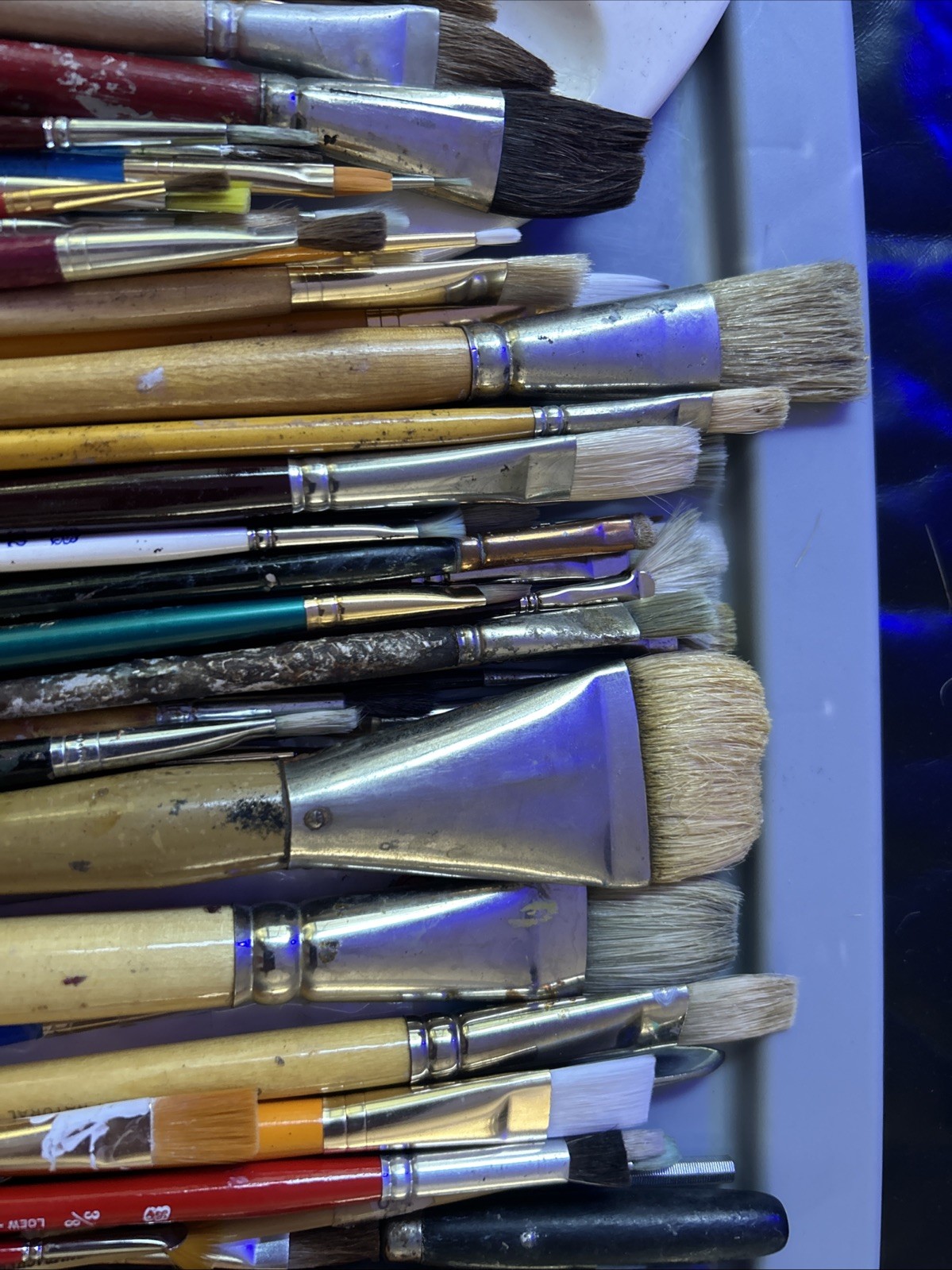 W. Germany Simmons Leow Winsor & Newt Grumbacher & More Brush Lot Of 95+ Vintage