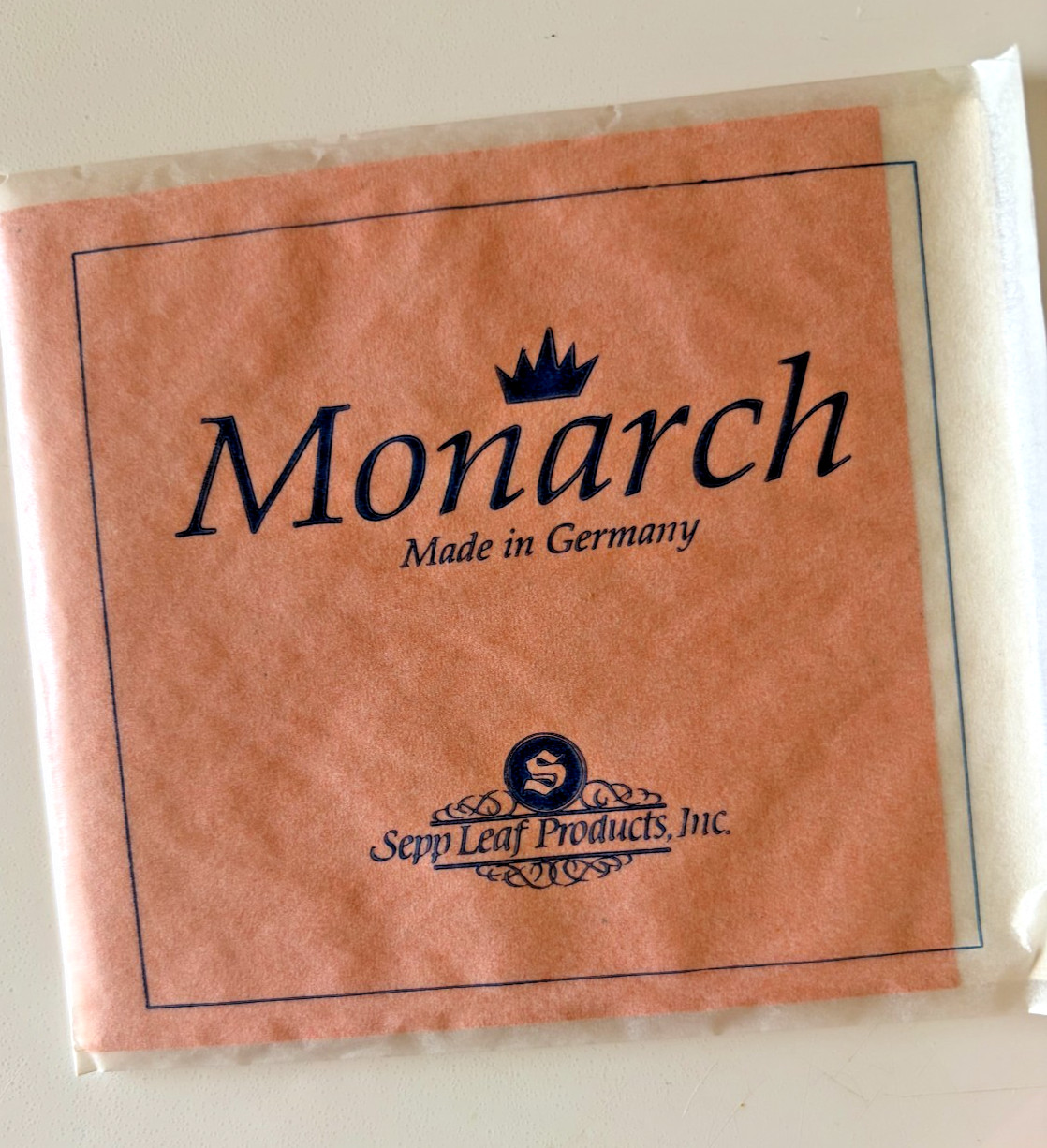 Sepp real Gold Leaf Book 21k Moon Gold Monarch loose or transfer