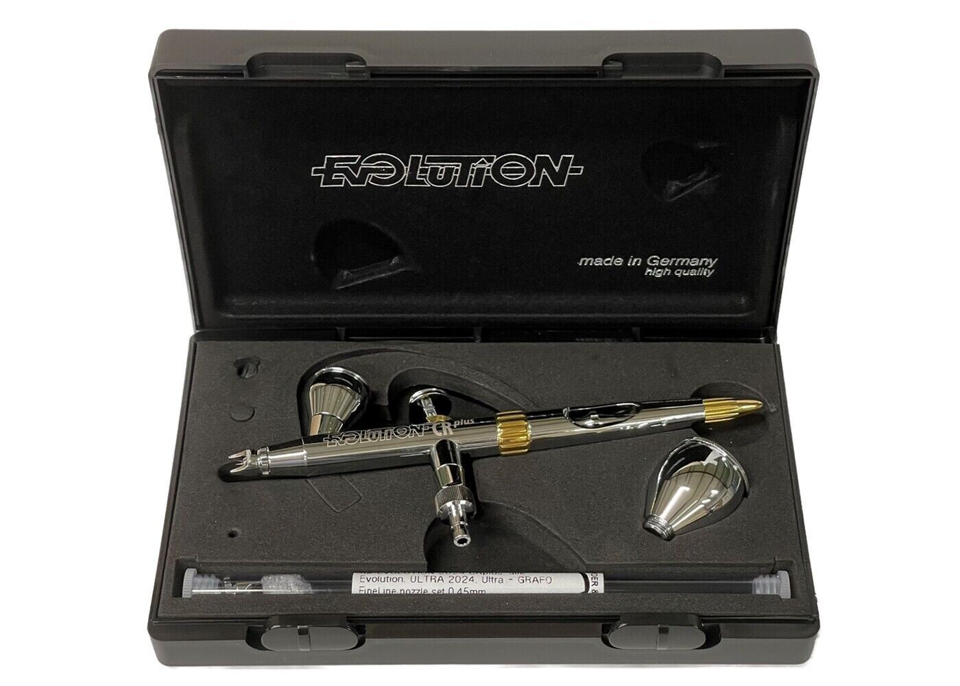 HARDER & STEENBECK – EVOLUTION 2024 CRPLUS TWO IN ONE AIRBRUSH @ USA warehouse