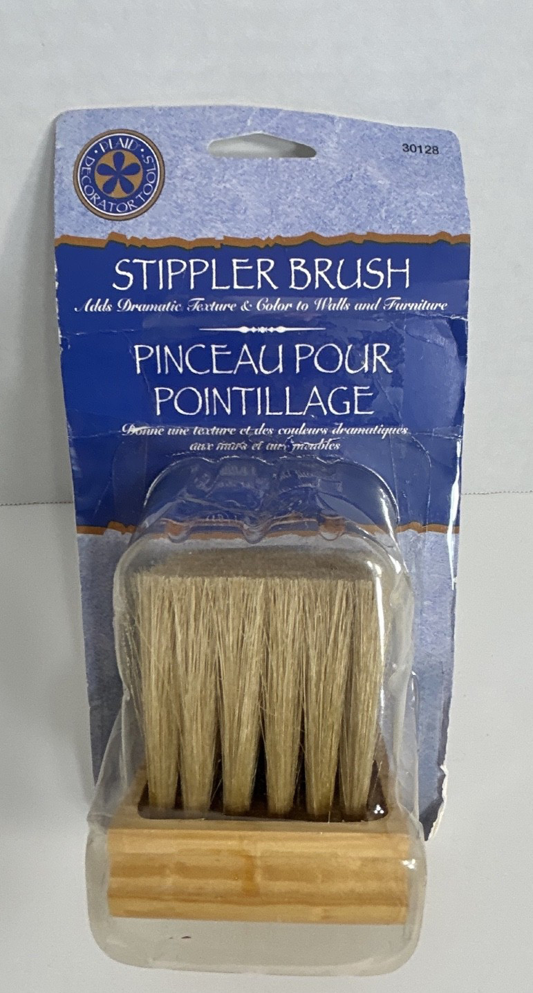 NEW PLAID Stippler Brush ~ Decorative Painting Tool Craft Painting Texture