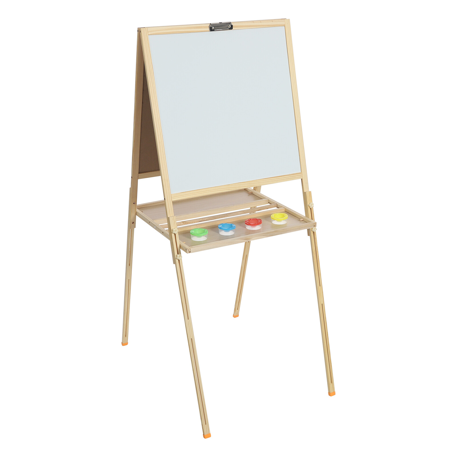 Wooden Art Easel Studio H-Frame Easel Holds Canvas Beechwood Artists Easel