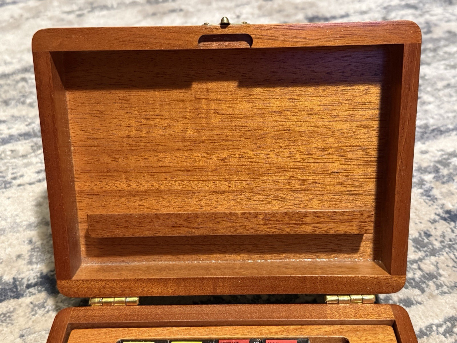Vintage Watercolor Pochade Paint Box