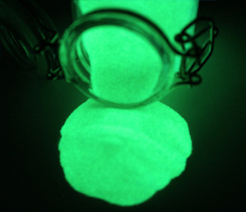 Glow in the Dark AQUA, GREEN, BLUE, LILAC 4oz-8oz Pigment Powder Coating