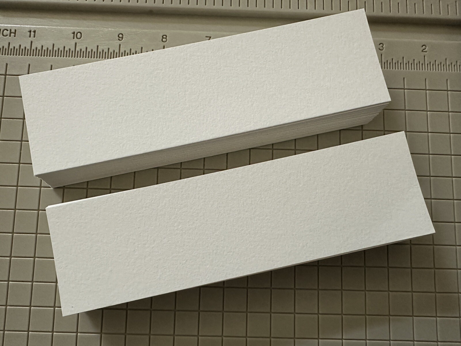 100 Bookmarks ~ Blank 140 lb Watercolor Paper ~ 2 inch by 7 inch ~ Canson