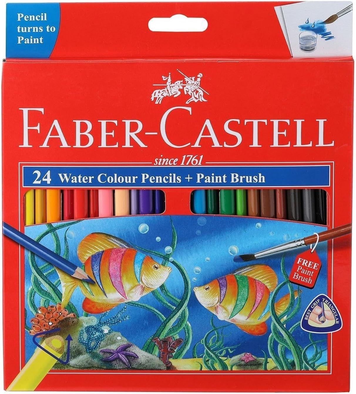Watercolor Pencils (24 Color) Premium Quality Art Supplies Originals
