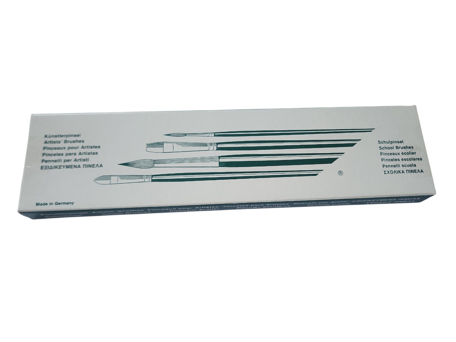 Tobgi Series 112 Artist Paint Brush Set Made in Germany Sizes 4,6,10,12 w/Box