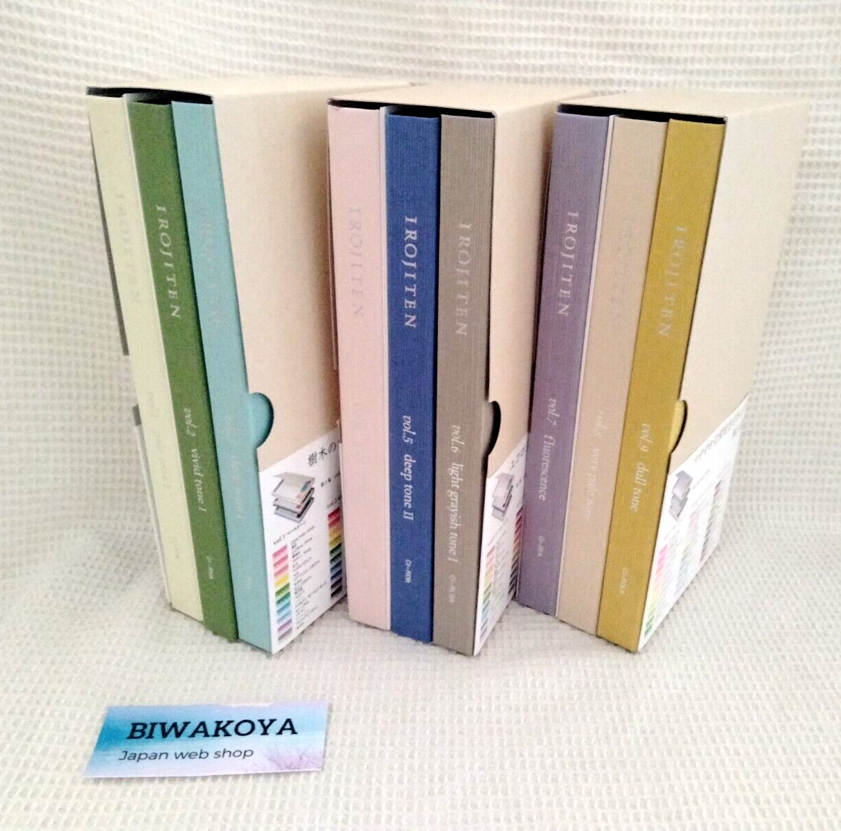 Tombow Colored Pencils Dictionary Irojiten Vol. 1,2,3 Complete Set 90 Color JP