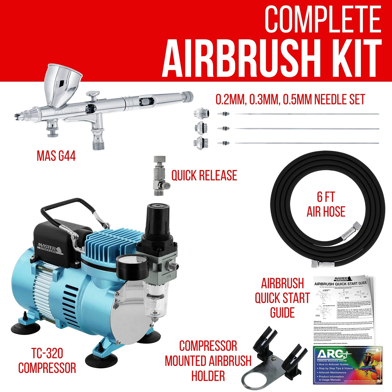 Cool Runner II Dual Fan Air Compressor System Kit with a G444 Fine Detail Con…
