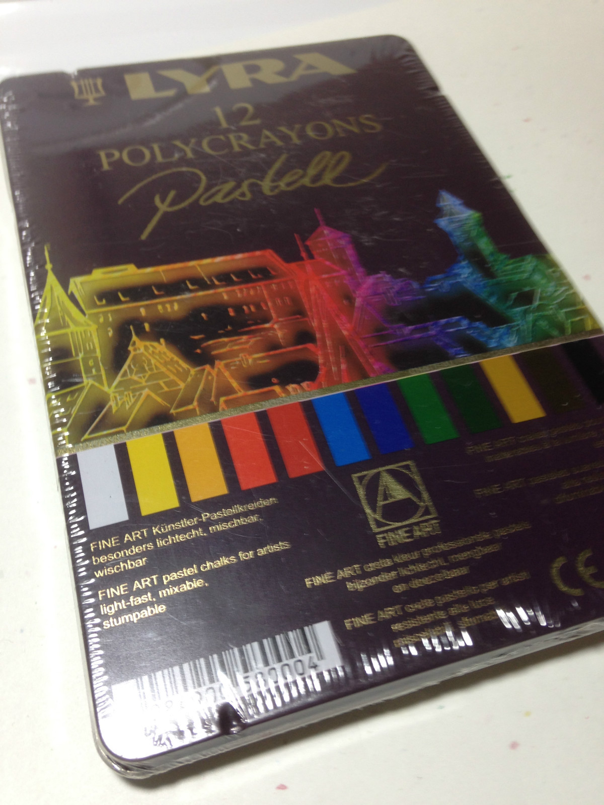Lyra Polycrayons Pastell – 12 piece set – NEW