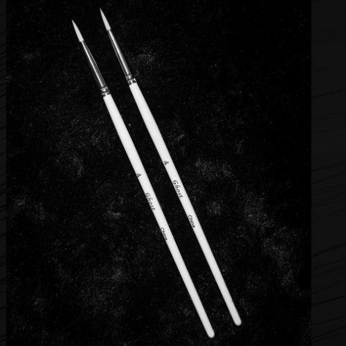 Ghost Brush 2 Pack Size #4 Kickstarter Miniature Paint Brushes Warhammer