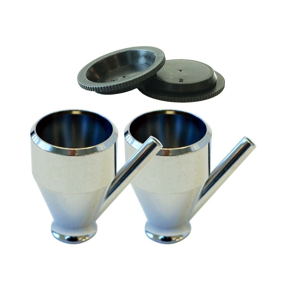 Airbrush Vl1/42pcvr Vl1/4 Oz Cup 1/4 Ounce pack Of 2 None 2 Count