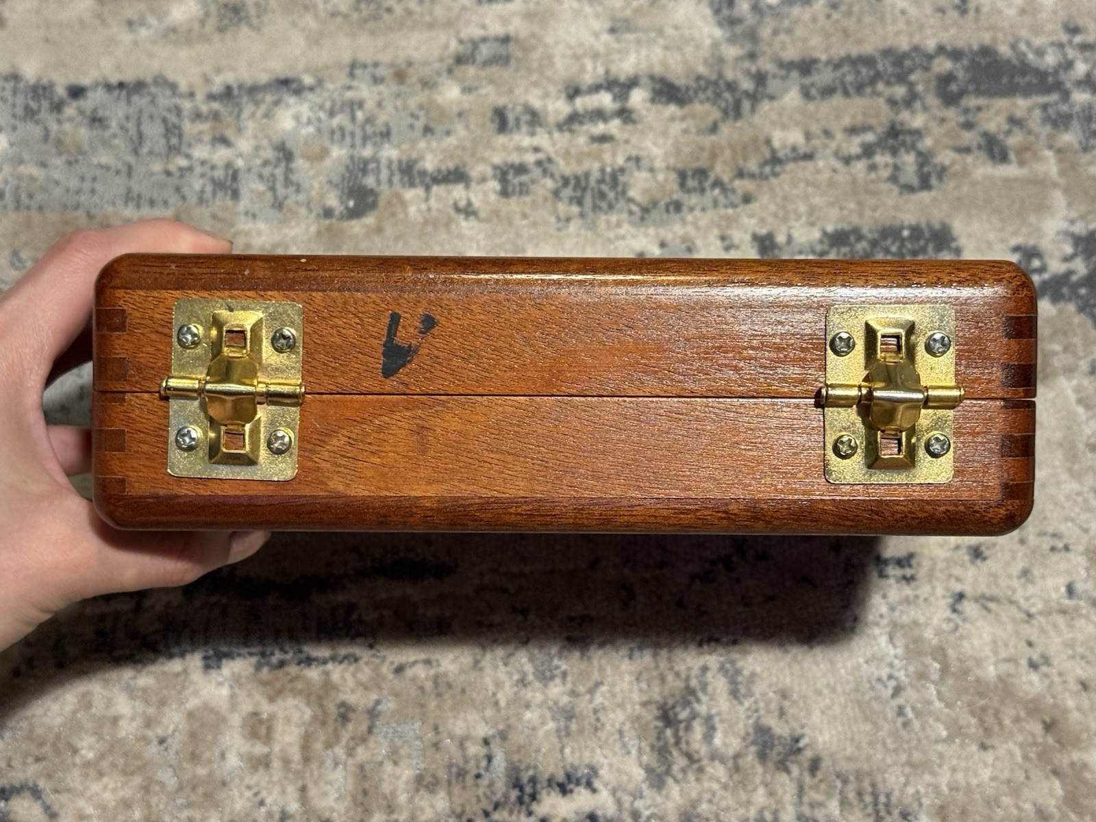 Vintage Watercolor Pochade Paint Box