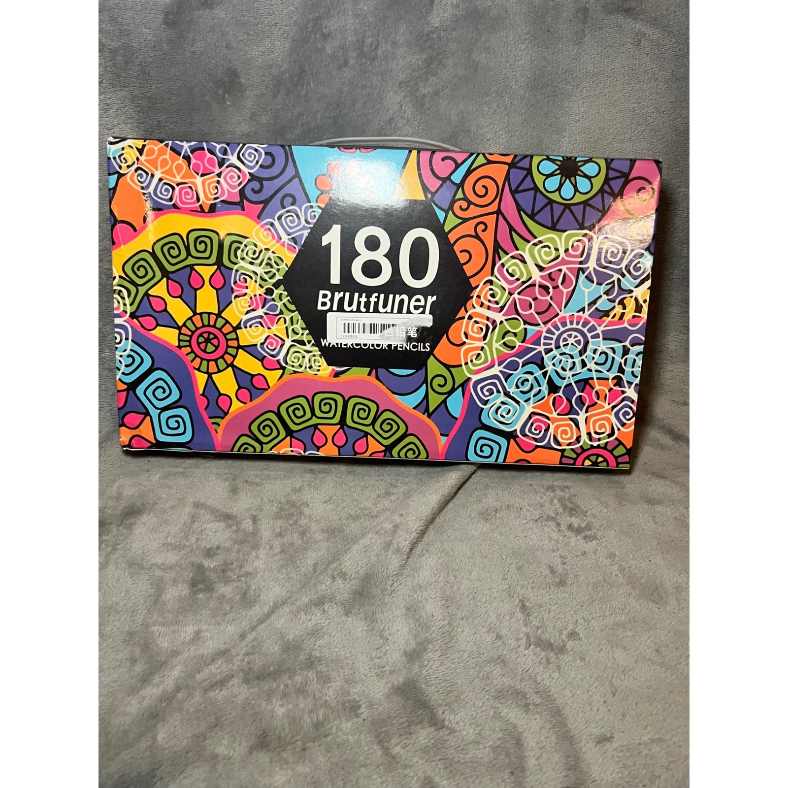 Brutfuner 180 Watercolor Pencils Set Artist Coloring Drawing Sketch Supplies Box