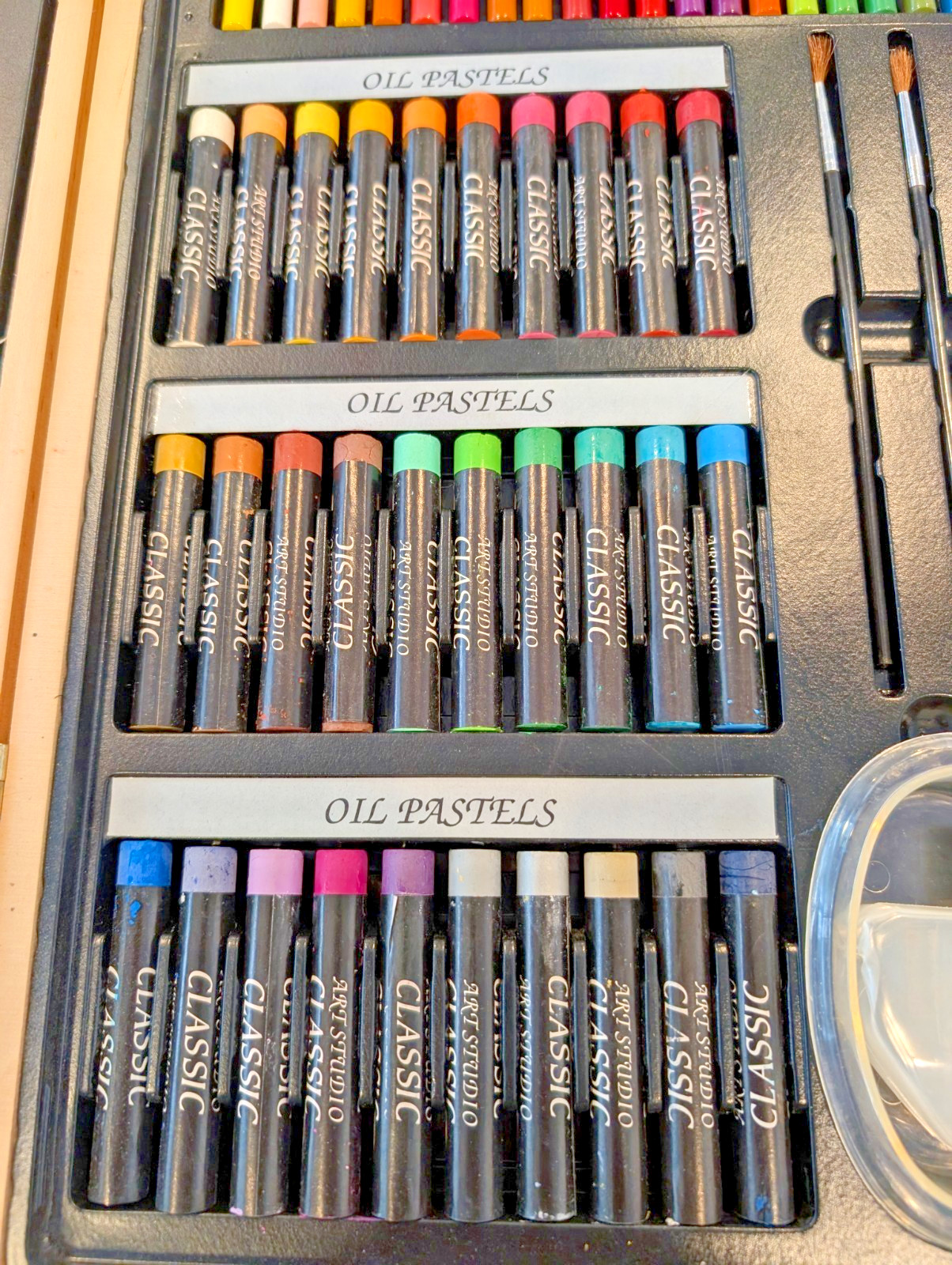 Mixed Media Art Set for Painting, Drawing, and Coloring, 127 Pieces