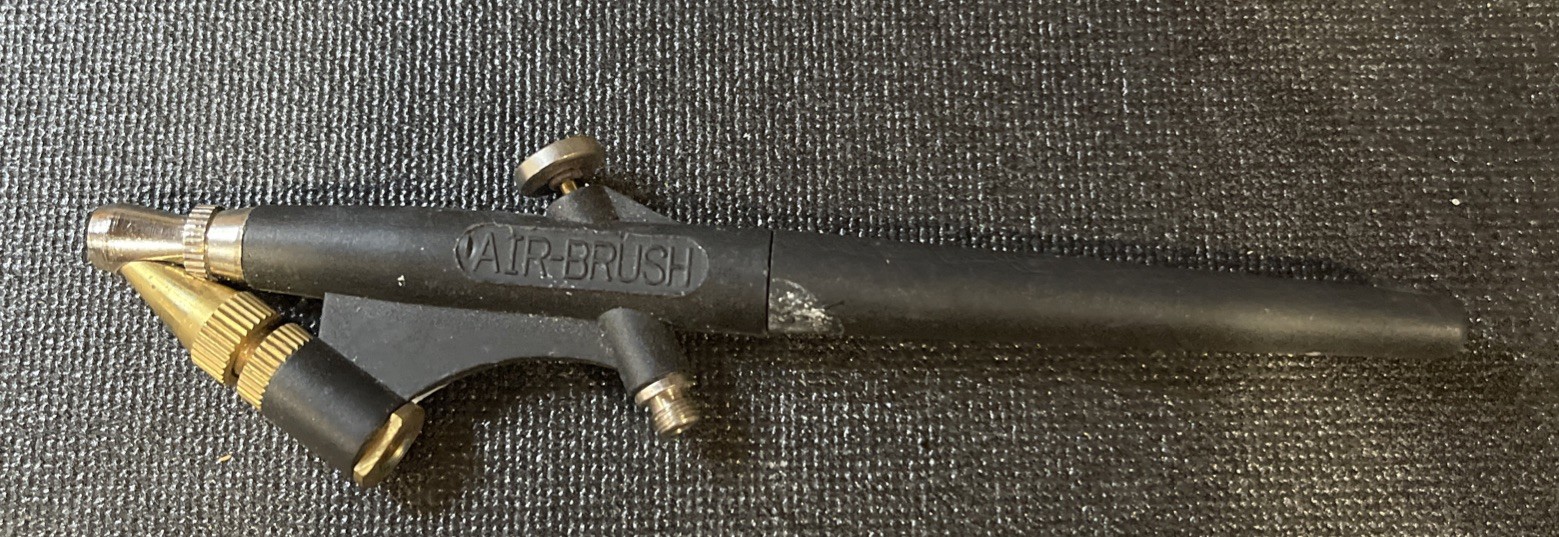 Generic Airbrush Wand Only, Pre-Owned Used Untested As Is, See Pics For Details