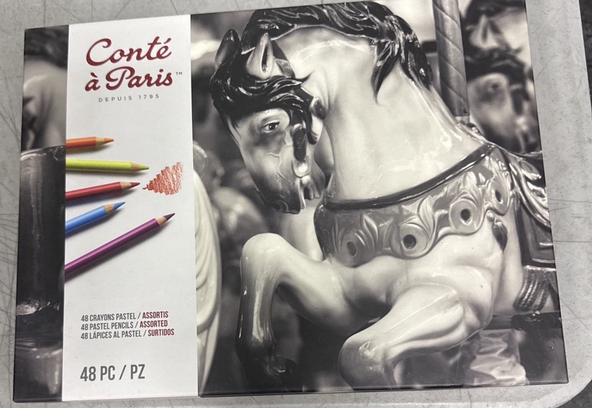 Conte à Paris Pastel Pencil Assortment Set 48 Colors 500017. Please See Details