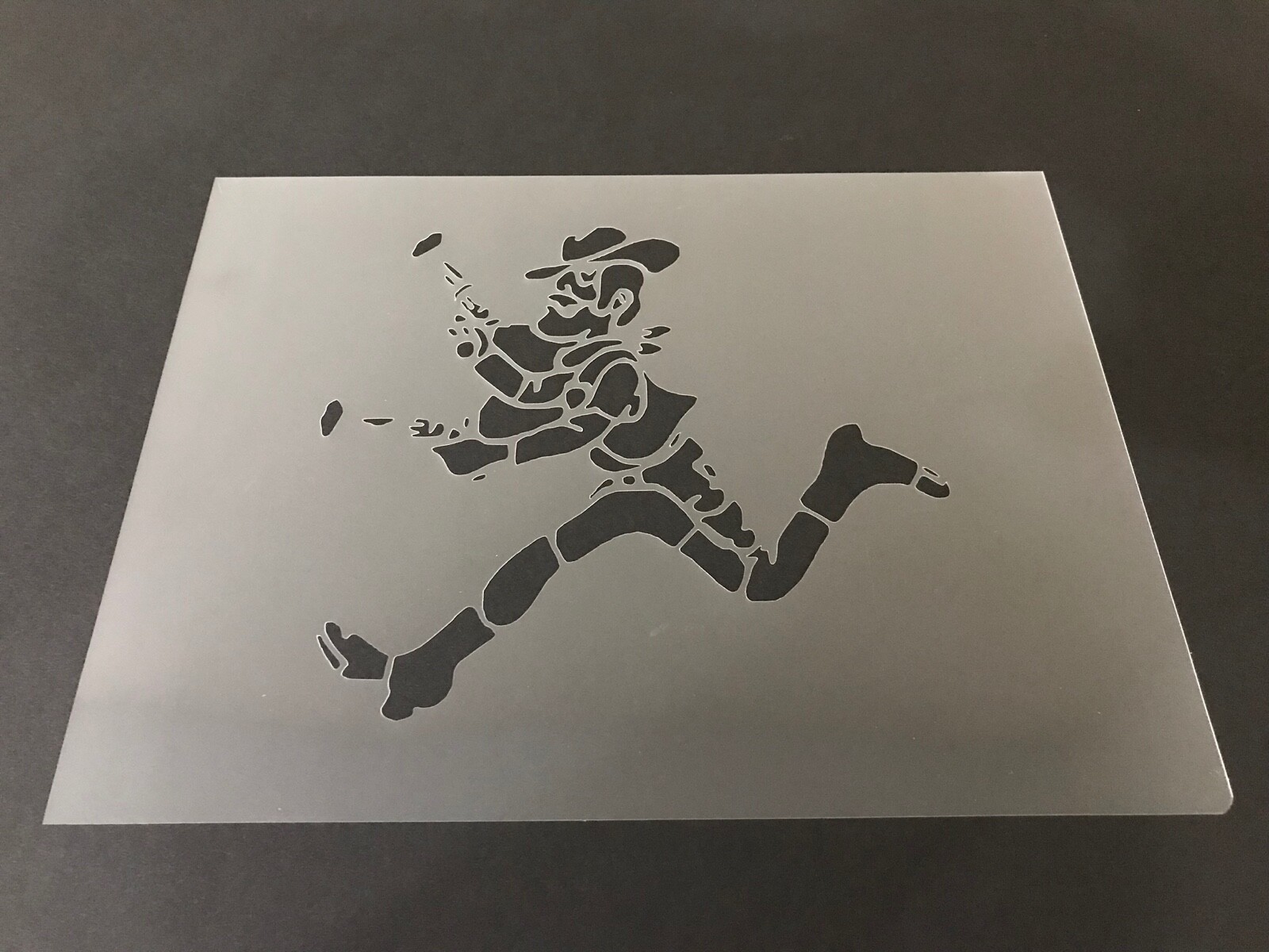 Cowboy #1 Stencil 10mm or 7mm Thick, Crafts, Cowboys, Western, Horse, Wild West!