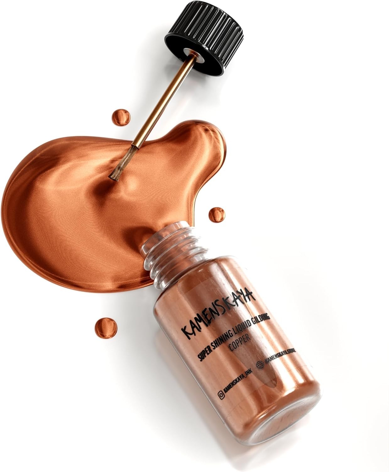 Natural Metallic Copper Paint – Fast Drying 0.68 fl oz, Perfect for Kids’ Crafts
