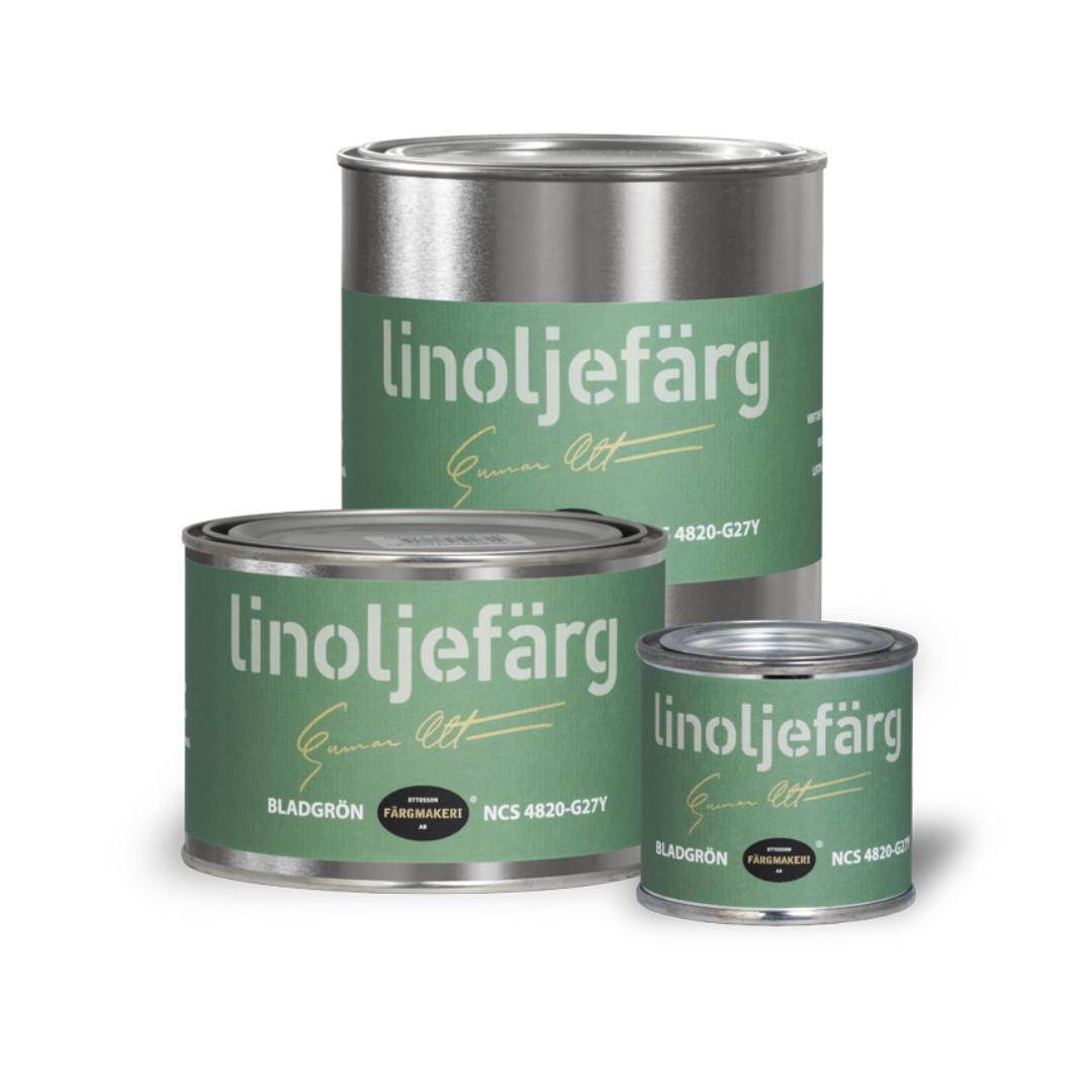 Ottosson Färgmakeri Linseed Oil Paint – Leaf Green