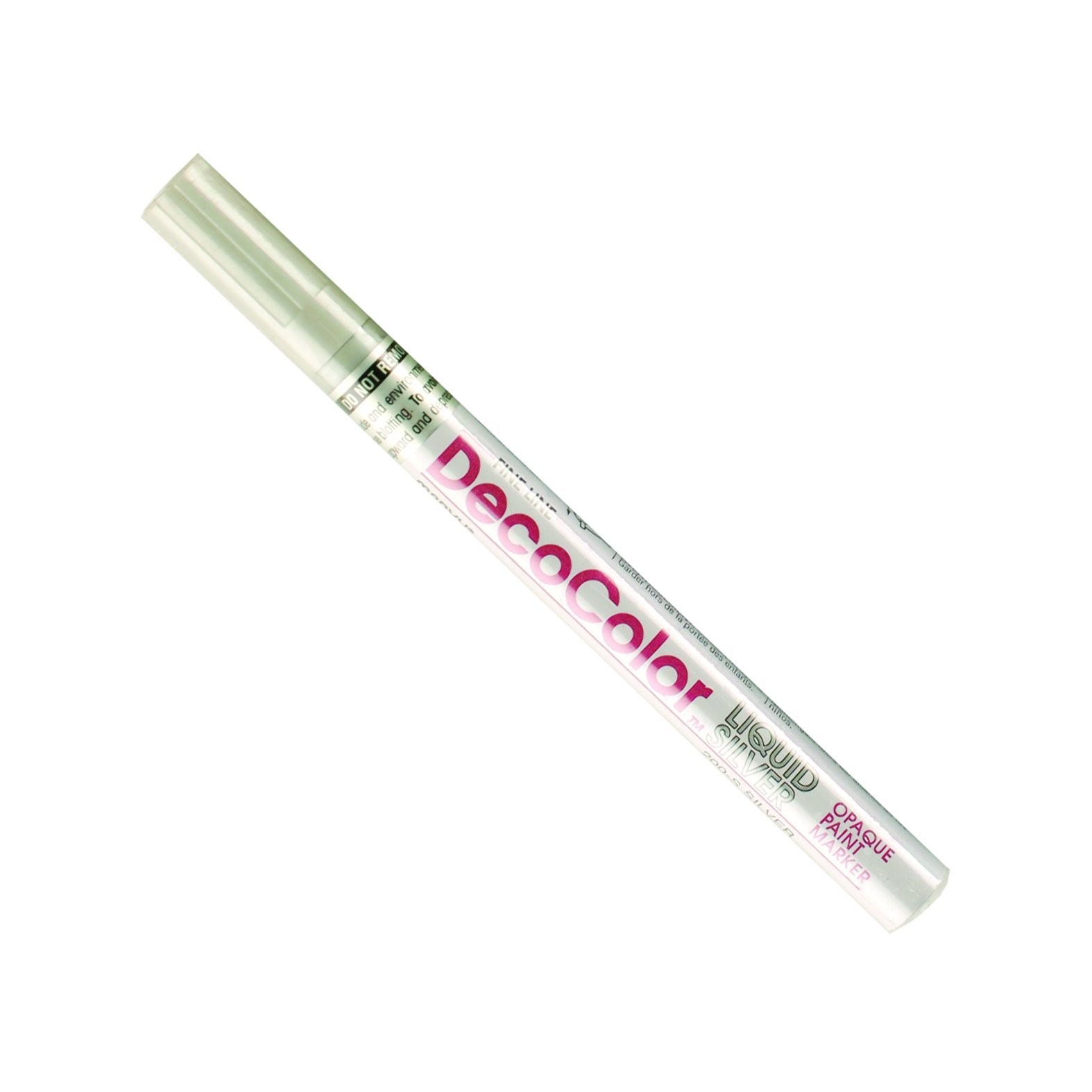 UCHIDA 200-C-SLV Marvy Deco Color Fine Point Paint Marker, Silver, 1 Count (P…