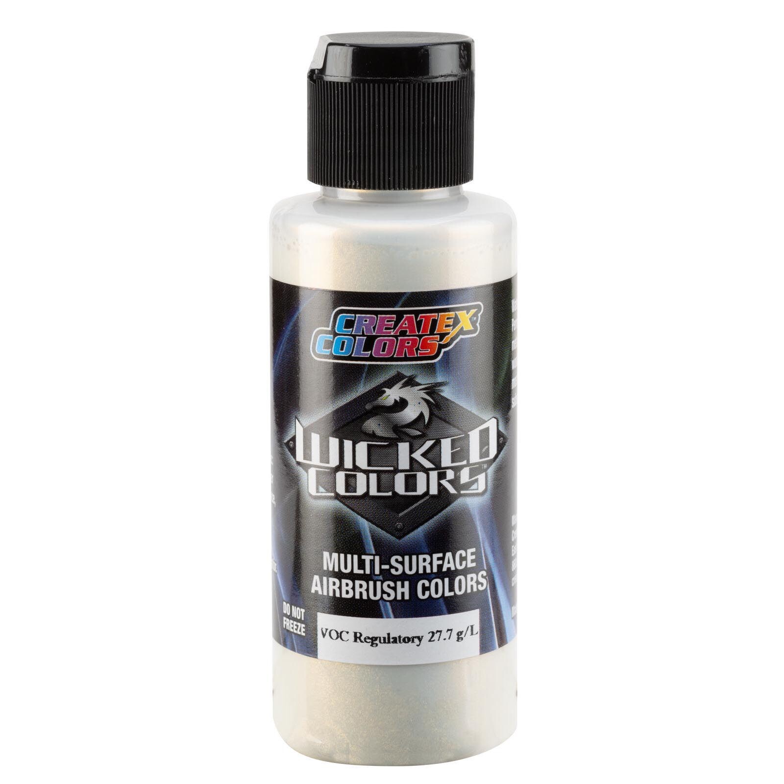 Createx Wicked Colors W401-02 Hi Lite Orange 2oz. Airbrush Paint