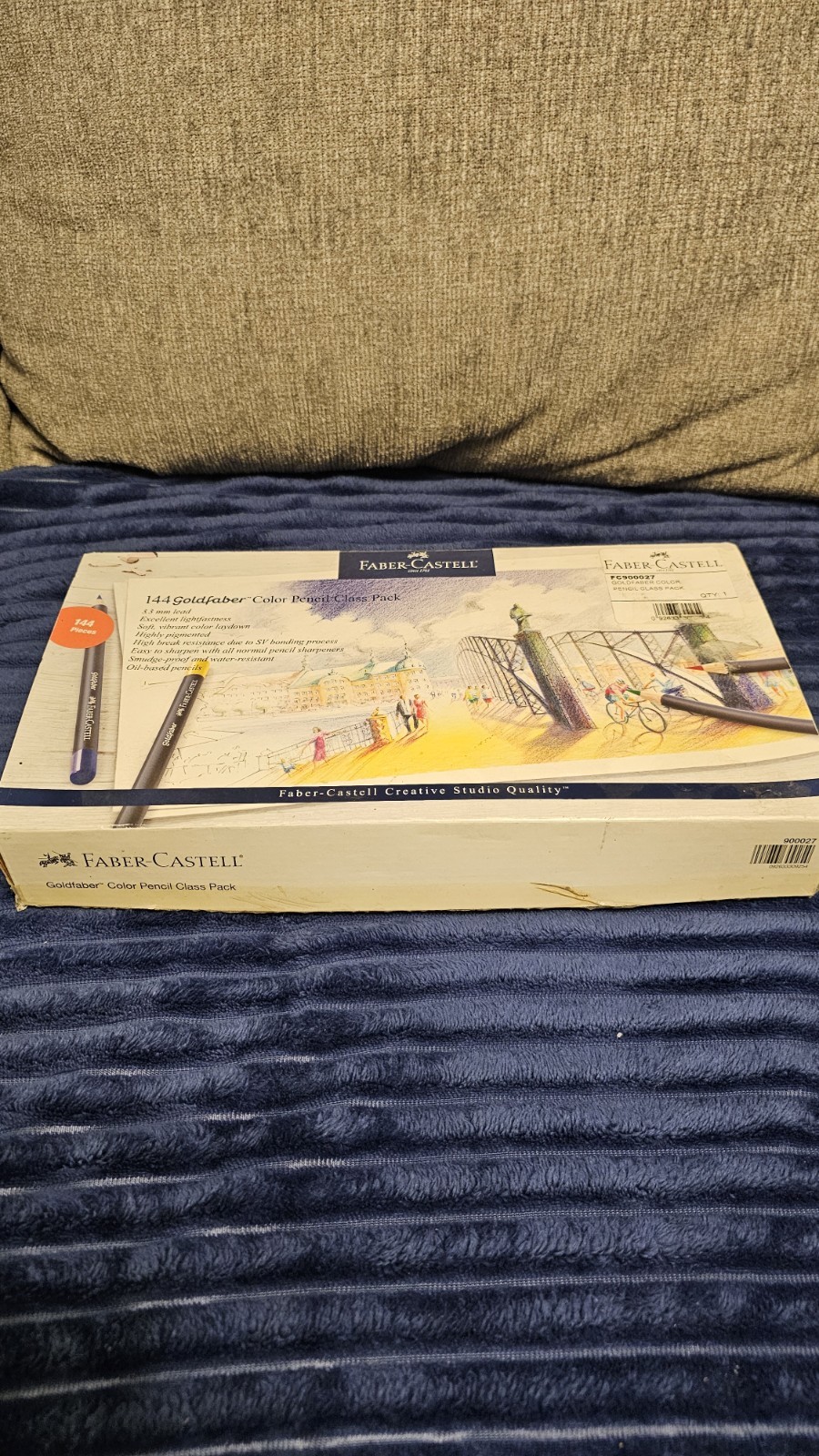 Faber Castell Goldfaber Pencils Classroom Pack of 144 in 12 packs. READ