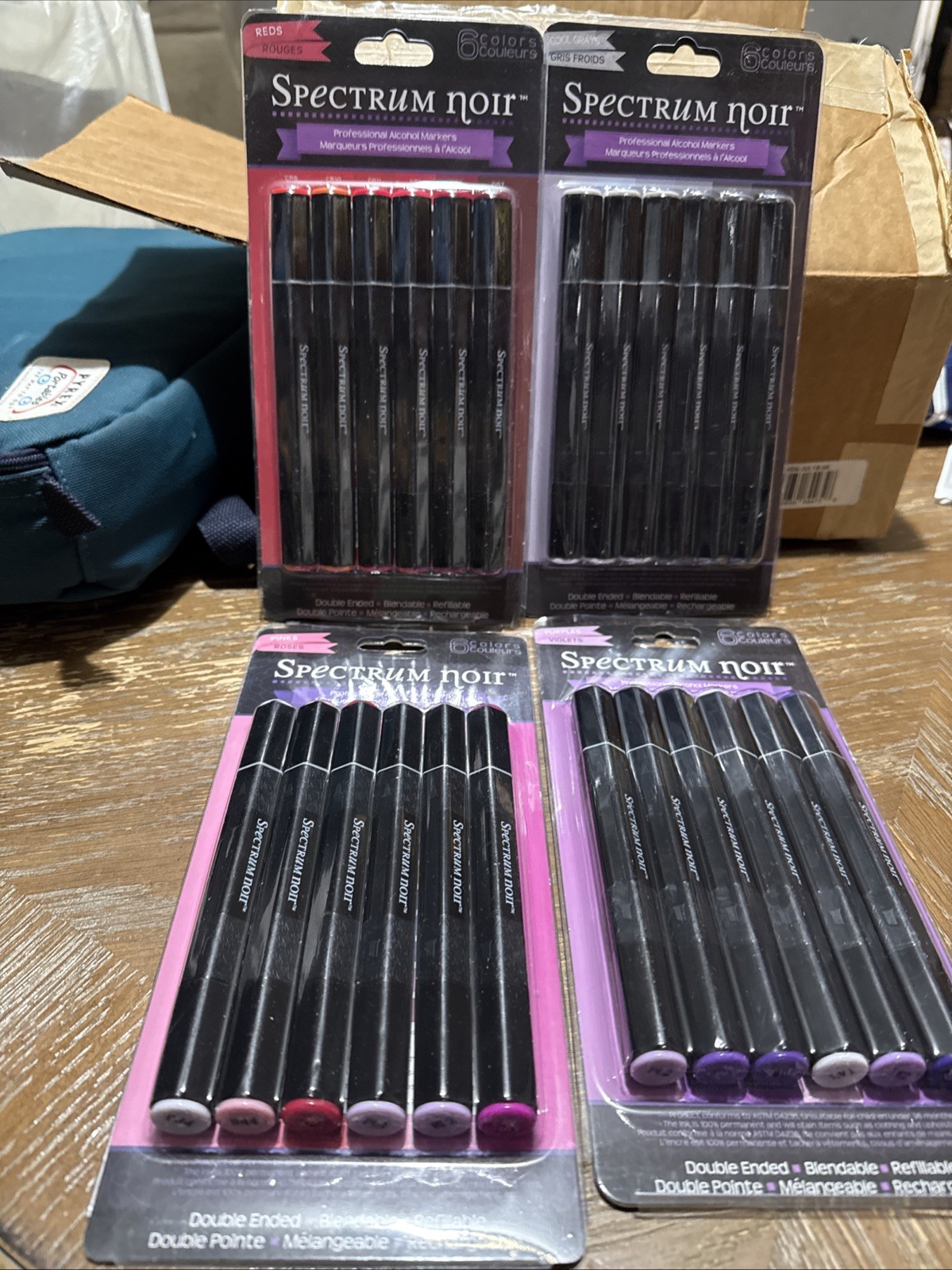 Spectrum Noir Alcohol Markers 4 Packs