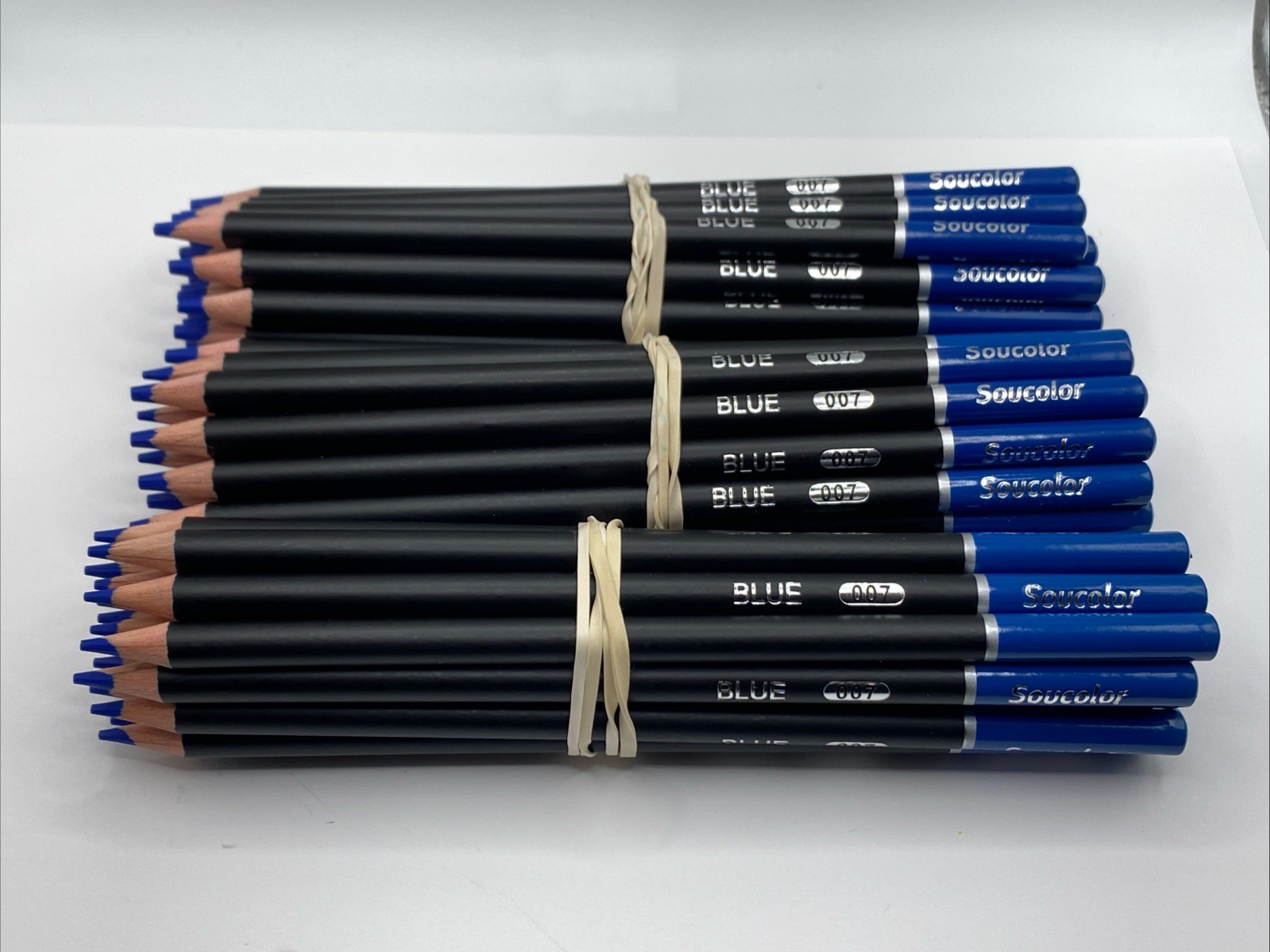 007 BLUE (60 Count) – Soucolor Colored Pencils – 4.0 mm Soft Core