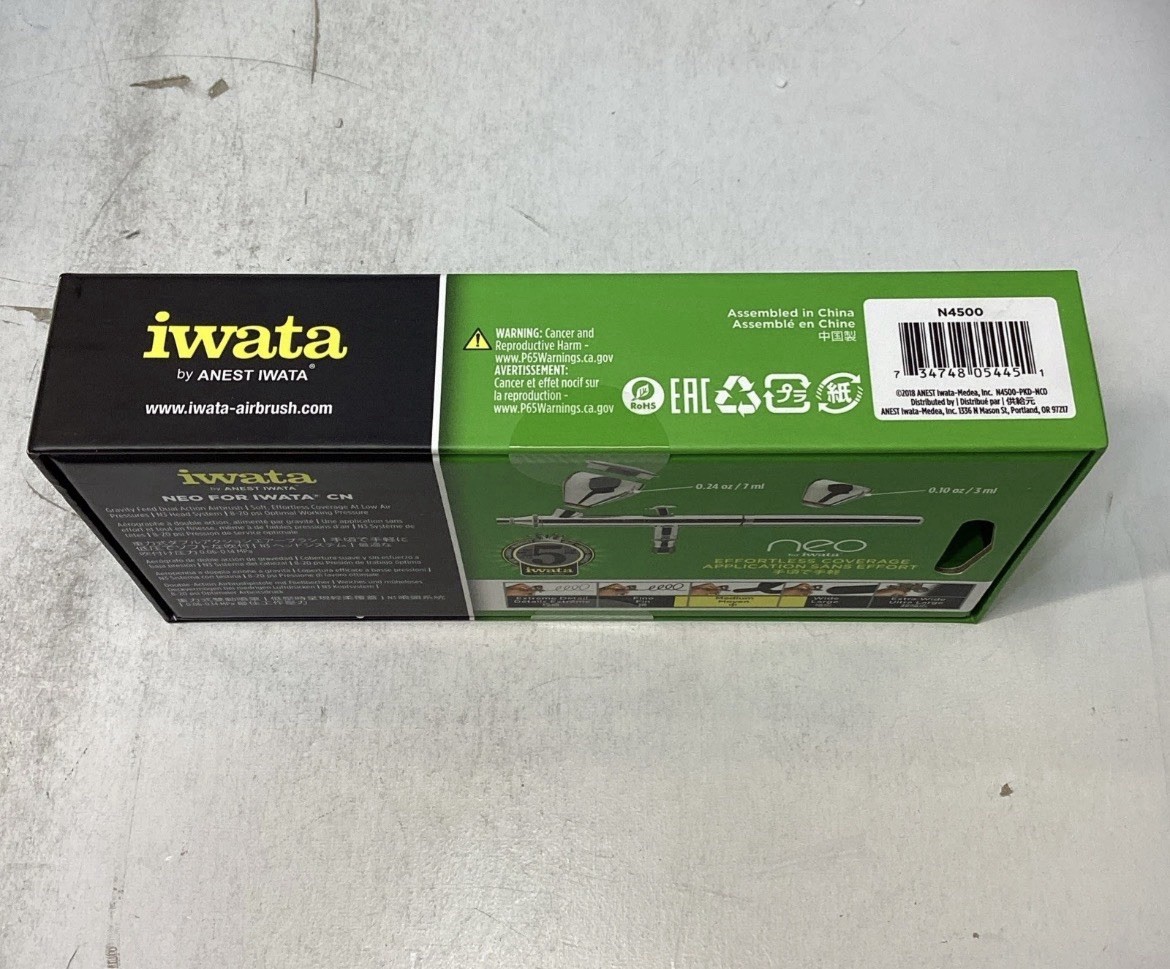 Iwata N4500 NEO CN Gravity Feed Dual Action Airbrush 0.35mm