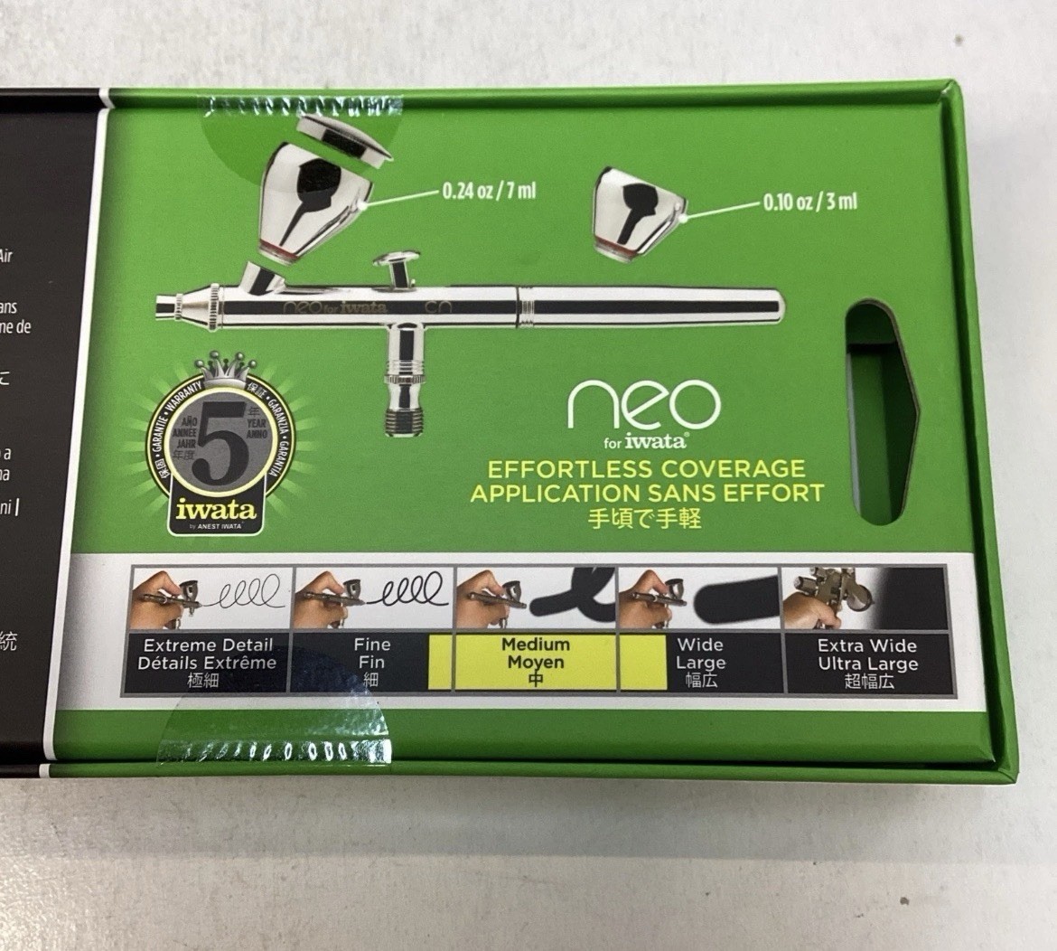 Iwata N4500 NEO CN Gravity Feed Dual Action Airbrush 0.35mm